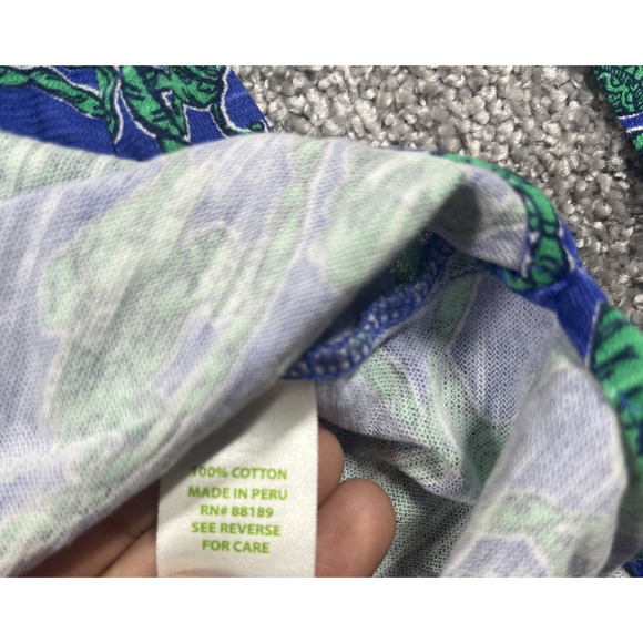 Lilly Puiliter Tunic Top Womens Small Hoodie Elephant Embroidery Beach Pool - Picture 6 of 12